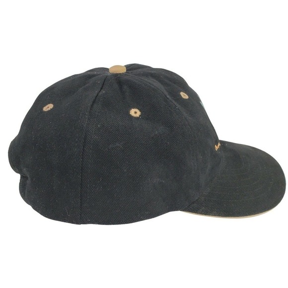 National Park Moraine Lake Black Snapback Hat Cap - Picture 3 of 5